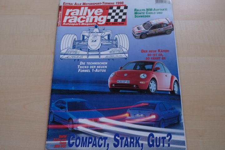 Deckblatt Rallye Racing (03/1998)